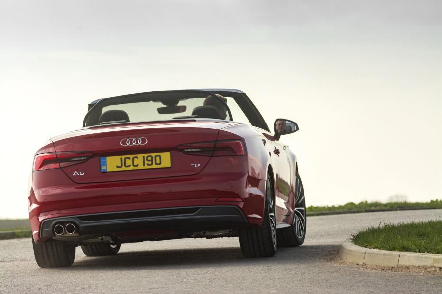  Audi A5 Cabriolet 2.0 TDI S-Line 2017 года  (UK) (фото 20 из 40)